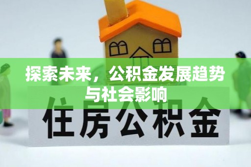 古塔探索未来，公积金发展趋势与社会影响