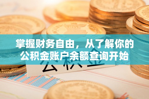 古塔掌握财务自由，从了解你的公积金账户余额查询开始
