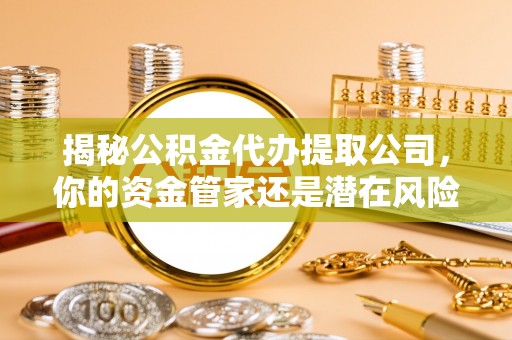 古塔揭秘公积金代办提取公司，你的资金管家还是潜在风险？