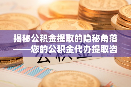 古塔揭秘公积金提取的隐秘角落——您的公积金代办提取咨询指南