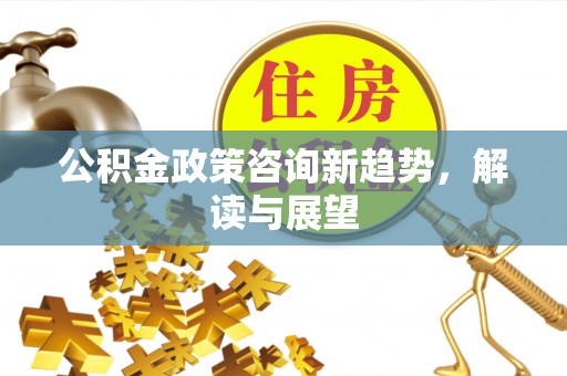 古塔公积金政策咨询新趋势，解读与展望
