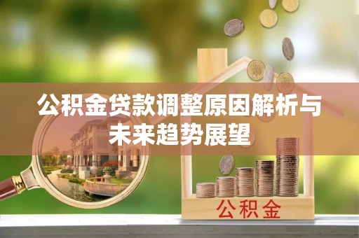 古塔公积金贷款调整原因解析与未来趋势展望